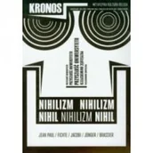 Czasopisma - Kronos nr 1 Nihilizm Używana - miniaturka - grafika 1