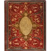 Notesy i bloczki - Peter Pauper Press  Notatnik Duży Bordo - miniaturka - grafika 1