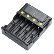 Ładowarki i akumulatory - ARMYTEK Ładowarka Armytek Uni C4 A04501C - miniaturka - grafika 1