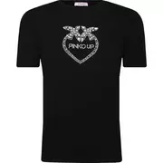 Koszulki męskie - Pinko UP T-shirt | Regular Fit - miniaturka - grafika 1