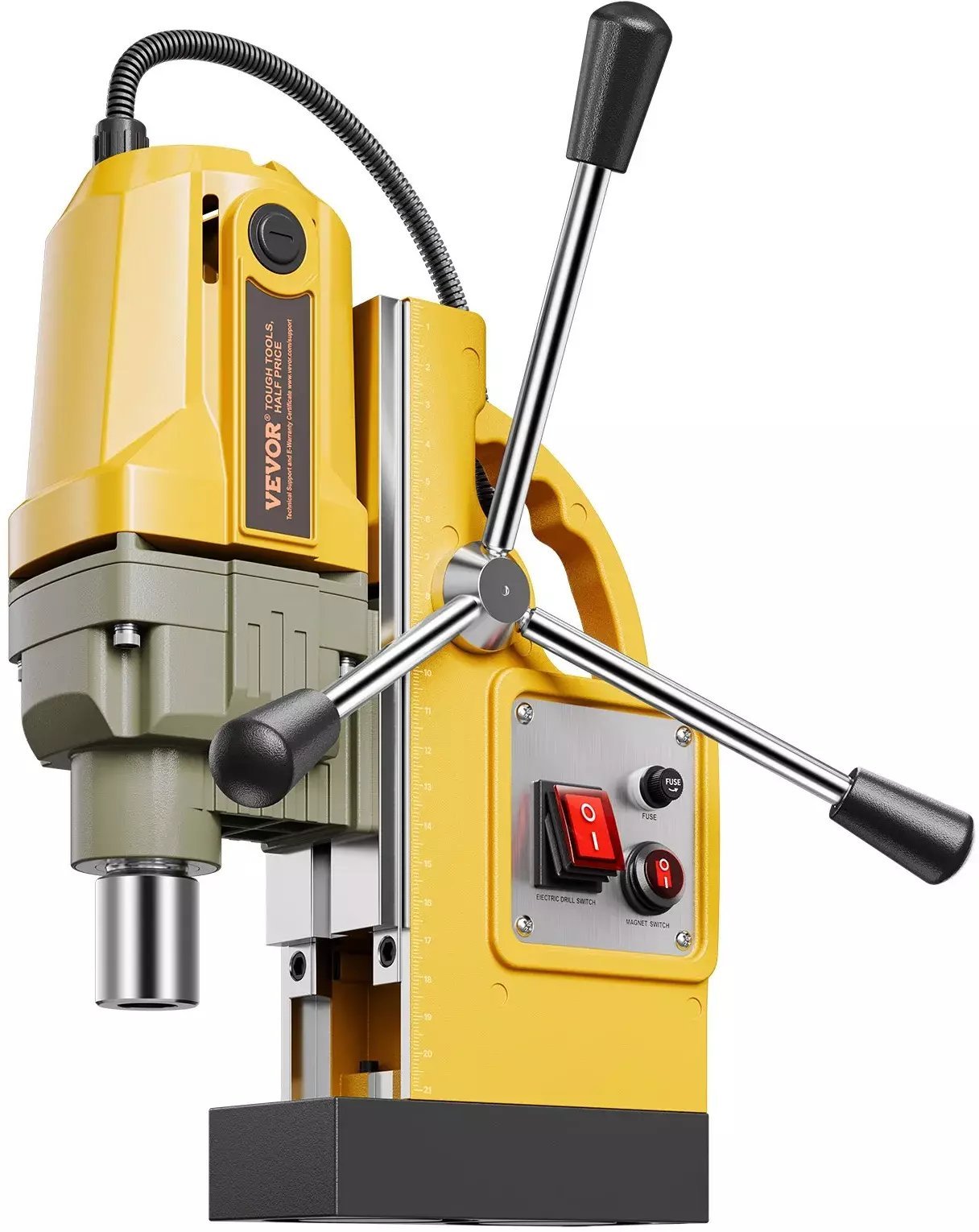 Wiertarka Wiertarka magnetyczna 1400W 800 RPM zestaw otwornic do metalu