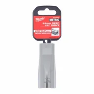 Klucze i nasadki - MILWAUKEE NASADKA 1/2" DŁUGA 24mm - miniaturka - grafika 1