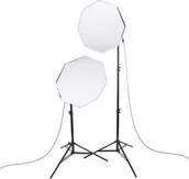 Lampy studyjne - Lampa studyjna StudioKing StudioKing studiolight kit PK-SB608K 2x85W - miniaturka - grafika 1