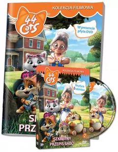 44 Koty Kolekcja filmowa 2 Sekretny przepis babci (DVD) - Filmy dla dzieci DVD - miniaturka - grafika 1