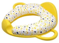 Nocniki - Poupy Miękka nakładka na sedes z uchwytami Żółta 18 m+ - miniaturka - grafika 1