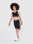 Biustonosze dla dziewczynek - MICHAEL KORS KIDS Biustonosz top R15181 S Czarny - miniaturka - grafika 1