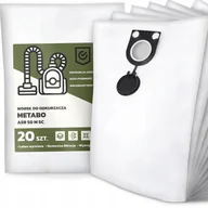 Worki do odkurzaczy - 20x Worek do Odkurzacza Metabo Asr 50 M Sc Syntetyczny Pojemny Mocny G9 - miniaturka - grafika 1