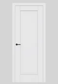 Drzwi wewnętrzne - Dre Drzwi Wewnętrzne Bezprzylgowe Pełne Hampton 1 Biały Mat - miniaturka - grafika 1