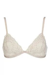 Emporio Armani Damski biustonosz z koronką, trójkątny, Pale Cream, XS - Biustonosze - miniaturka - grafika 1