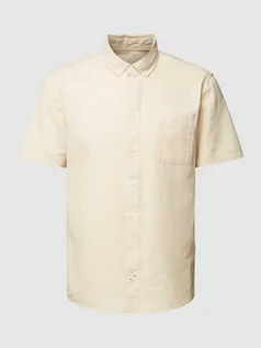 Koszule męskie - Koszula casualowa z listwą guzikową - grafika 1