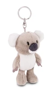 Breloczek Koala 10cm szary - Pluszowy towarzysz przytulanka zwierzęca z kółkiem na klucze do smyczy, torby albo plecaka - Plecaki - miniaturka - grafika 1