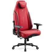 Fotele gamingowe - DIABLO Fotel Gamingowy Obrotowy Materiałowy z Funkcją Chłodzenia X.EYE PRIME Normal Size, Bloody Mary - miniaturka - grafika 1