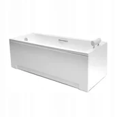 Wanny - Corciano Wanna biała LARA Akrylowa Prawa/Lewa 140x70x52 - miniaturka - grafika 1