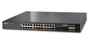 PLANET 24040HP 24x Gigabit PoE+ RJ45 + 4x SFP - Switche - miniaturka - grafika 1