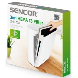 Sencor Filtr wkład SHX 134 HEPA 13 do oczyszczacza SHA 8400WH SENCOR 6276_20210323095430 - Filtry do oczyszczaczy powietrza - miniaturka - grafika 1