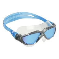 Pływanie - Aqua Sphere Okulary do pływania Vista Blue Titanium - miniaturka - grafika 1
