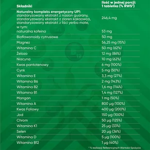 USP ZDROWIE SP. Z O.O USP ZDROWIE SP Z O.O Vigor UP Codzienna dawka witamin i energii 2 x 30 tabletek - Witaminy i minerały - miniaturka - grafika 2