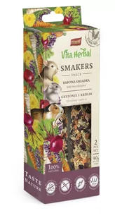 Vita Herbal Smakers Babcina grządka dla gryzoni i królika op.2 szt - Karma dla gryzoni - miniaturka - grafika 1