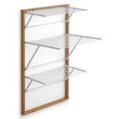 Suszarki na ubrania - Suszarka na pranie ARREDAMENTI Karim Brązowy - miniaturka - grafika 1