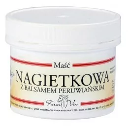 FARMVIX FarmVix Maść nagietkowa z balsamem peruwiańskim 150ml 21FAXNAGMP - Żele i maści lecznicze - miniaturka - grafika 1