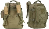 Plecaki - Duży Plecak Taktyczny Wojskowy Survival 64l 1051 - miniaturka - grafika 1