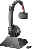 Słuchawki - Poly Savi 8210-M Office DECT 1880-1900 MHz Single Ear Headset EMEA 8D3J8AA - miniaturka - grafika 1