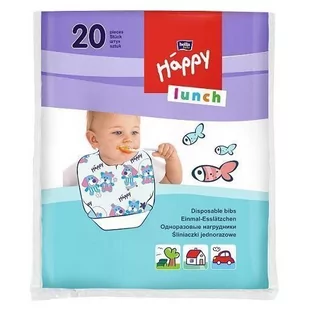 Bella Baby Happy Lunch Śliniaki higieniczne 20szt - Śliniaki i fartuszki - miniaturka - grafika 1