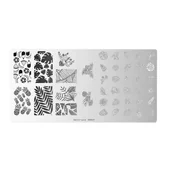 Akcesoria do paznokci - PEGGY SAGE Blaszka ze wzorami do stempli Tropical Punch - miniaturka - grafika 1