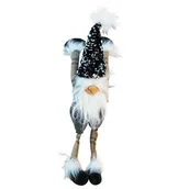 Ozdoby bożonarodzeniowe - Figurka tekstylna Skrzat siedzący 46 cm - miniaturka - grafika 1