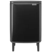 Kosze na śmieci - Kosz na śmieci BRABANTIA 227226 Bo Bin Hi 12L Czarny - miniaturka - grafika 1
