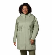 Kurtki damskie - Kurtka wodoodporna damska Columbia WEEKEND ADVENTURE II zielona 2116374348 - miniaturka - grafika 1