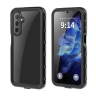 Etui i futerały do telefonów - RedPepper IP68 Wodoodporne hybrydowe etui na telefon z TPU do Samsung Galaxy A16 5G / 4G Czarny - miniaturka - grafika 1