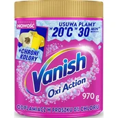 Środki do prania - Odplamiacz do prania VANISH Oxi Action Różowy 0.97 kg - miniaturka - grafika 1