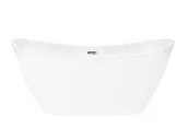 Wanny - Wanna wolnostojąca Corsan E043 Nauti 160 cm z wykończeniem chrom - miniaturka - grafika 1