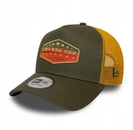 Czapki i chusty sportowe męskie - Czapka z daszkiem New Era Cotton Patch 9FORTY zielony r.uniwersalny - miniaturka - grafika 1