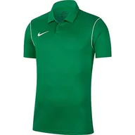 Koszulki męskie - Nike Męska koszulka polo Park 20 zielony zielony/biały/biały. XXL - miniaturka - grafika 1