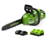 Piły elektryczne - Greenworks GD24X2CS36K4X - miniaturka - grafika 1