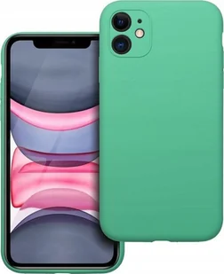 OEM Futerał SILICONE 2mm do IPHONE 11 miętowy - Etui i futerały do telefonów - miniaturka - grafika 1