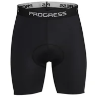 Spodnie sportowe męskie - Spodenki rowerowe Progress Basic Rozmiar: XL / Kolor: czarny - miniaturka - grafika 1