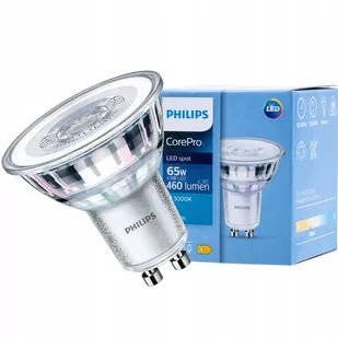 Philips 8719514308718 CorePro LEDspot 4,9-65W GU10 830 36D ND 308718 - Żarówki LED - miniaturka - grafika 1
