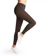 Legginsy - FALKE Kobiety Legginsy Pure Matt 100 DEN W LE Kryjący 100 Den kryjące jednokolorowe 1 Para, Szary (Anthracite 3529), M-L - miniaturka - grafika 1