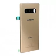 Części serwisowe do telefonów - Obudowa baterii Powrót Pokrywa Tylne Szkło Oryginalny Samsung Note 8 Duos N950 N950FD N950F SM Złoty Złoty Klej Podwójne GH82-14985D - miniaturka - grafika 1