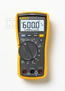 Fluke Multimetr cyfrowy 117 CAT III 600 V (2583647) - Multimetry - miniaturka - grafika 2