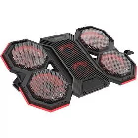 Podkładki chłodzące do laptopów Marvo FN-41 pro 17,3" (FN-41) Czarna - Podkładki chłodzące pod laptopa - miniaturka - grafika 1