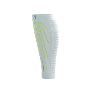 COMPRESSPORT Opaski kompresyjne na łydki R2 AERO white/primerose - Pozostały sprzęt i akcesoria do ćwiczeń - miniaturka - grafika 10