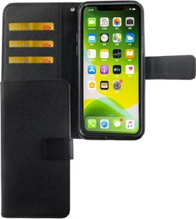 Apple iPhone 11 Pro Etui na telefon komórkowy Pokrowiec ochronny z klapką i miejscem na kartę Czarny - Etui i futerały do telefonów - miniaturka - grafika 1