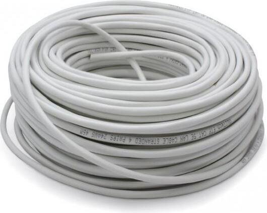 Vultech SC13002-100 Kabel sieciowy biały 100 m Cat5e U/UTP (UTP)