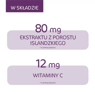 TITLIS SPÓŁKA Z OGRANICZONĄ ODPOWIEDZIALNOŚCIĄ ZINIQ Porost islandzki + Witamina C 36 pastylek do ssania - Witaminy i minerały - miniaturka - grafika 2