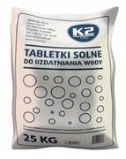 Kosmetyki samochodowe - K2 SÓL TABLETKOWANA 25KG DO UZDATNIANIA WODY M299 - miniaturka - grafika 1