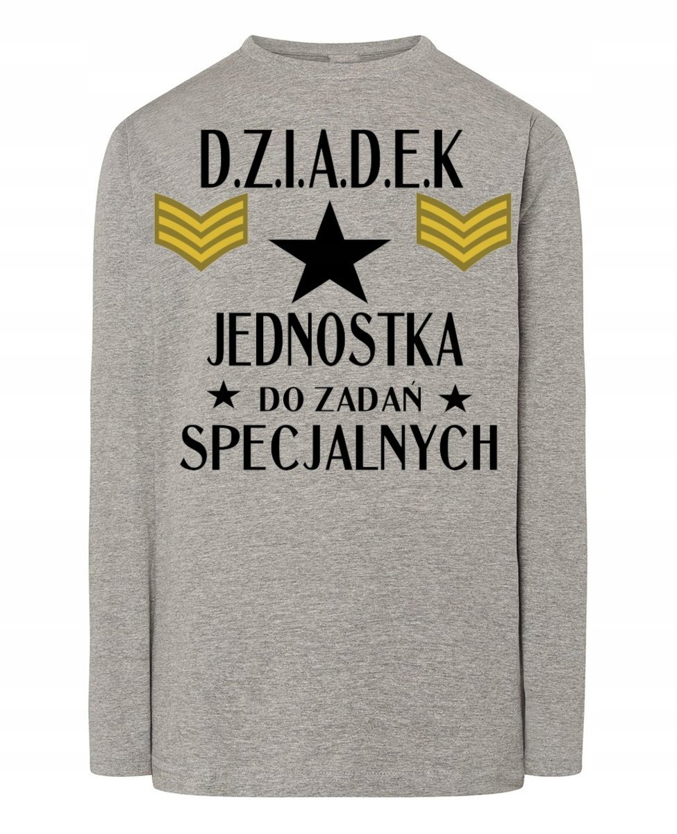 Dzień Dziadka Longsleeve nadruk Prezent r.XS